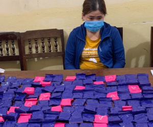 Bắt cặp tình nhân 'ôm' 42.000 viên ma túy, 1 bánh heroin trong nhà nghỉ
