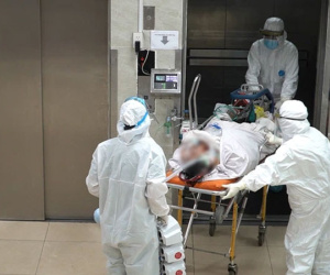 Chiến sĩ công an mắc Covid-19 ở quận Tân Phú được đặt ECMO, chuyển sang BV Chợ Rẫy để tiếp tục chữa trị
