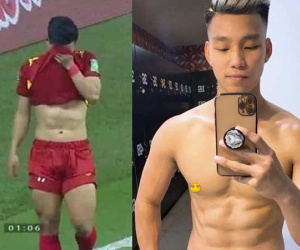 Body 6 múi 'sầu riêng' của Văn Thanh vẫn là tâm điểm trên MXH, ngắm thôi cũng thấy rạo rực