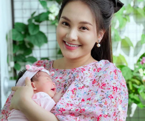 Bảo Thanh lần đầu hé lộ dung nhan con gái, kể lại hành trình 9 tháng 10 ngày mang thai trọn mùa dịch Covid-19