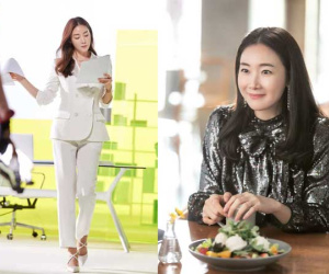 Style của Choi Ji Woo: Chuẩn tổng tài bá đạo, từng diện một chiếc váy đẹp 'giật sạch' spotlight của Son Ye Jin