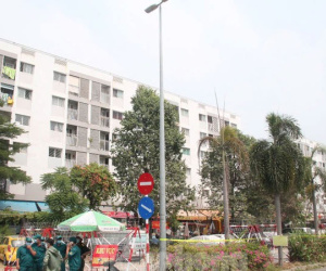 Vợ chồng nhân viên bán trà sữa dương tính, một chung cư ở Bình Dương 2 lần bị phong tỏa