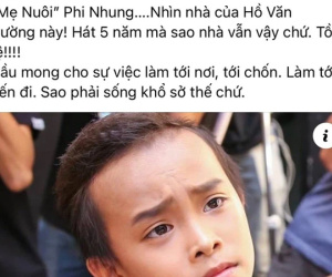 Bà xã Công Lý trách Phi Nhung khi nhìn thấy căn nhà của Hồ Văn Cường ở quê, bức xúc đến nỗi thốt lên hai chữ 'tồi tệ'