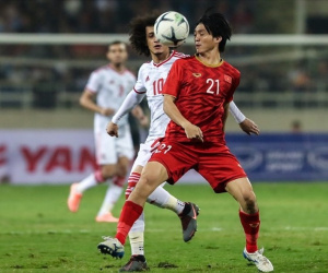 Cập nhật BXH đội nhì vòng loại World Cup 2022: UAE lâm nguy trước giờ quyết đấu VN