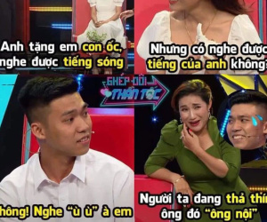 Ghép đôi thần tốc: Được thả thính trên sóng truyền hình, Trung sĩ có cách đáp lại khiến cả trường quay ngơ ngác