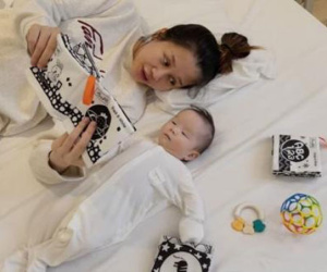 An Nguy chia sẻ một số kinh nghiệm chăm con, tiết lộ bé Bay 3 tháng đã ăn ngủ đúng giờ