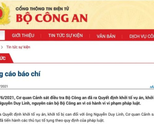 Ông Nguyễn Duy Linh - cựu cán bộ Bộ Công an bị khởi tố