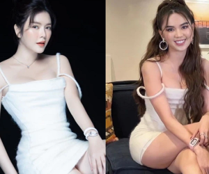 Lý Nhã Kỳ 'đại chiến' Ngọc Trinh khi đụng hàng: Đều khoe vòng 1 ngồn ngộn nhưng phụ kiện mới là thứ đọ thắng thua
