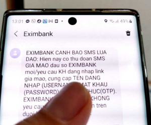 Lừa đăng ký tiêm vắc-xin Covid-19 để đánh cắp tài khoản ngân hàng