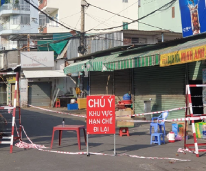 TP.HCM: Phong tỏa một phần chợ Cây Sộp ở quận 12, cách ly 34 hộ dân vì có ca F0