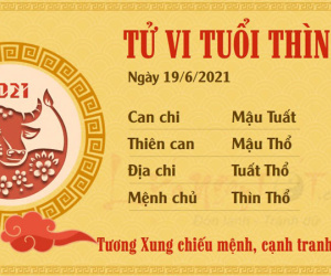 Tử vi thứ 7 ngày 19/06/2021 của 12 con giáp: Ngọ vượng duyên vượng tài, Sửu hao tài