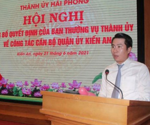 TP Hải Phòng chỉ định nhiều cán bộ dưới 35 tuổi làm lãnh đạo quận