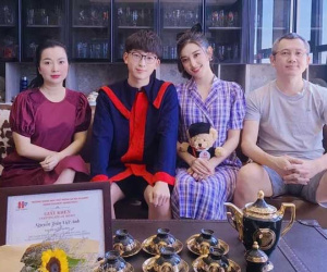 Em trai Á hậu Huyền My học trường quốc tế học phí khủng, vừa tốt nghiệp cấp 3 soi ra thành tích đáng nể