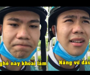 Shipper ướt nhẹp mồ hôi, say nắng đi giao hàng giữa trưa 40 độ: Chỉ mong khách đừng 'bom hàng'