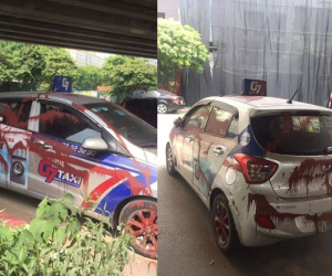 Đỗ xe tranh thủ đi ăn bún trong ngày đầu Hà Nội nới lỏng, tài xế taxi nước mắt lưng tròng khi quay lại