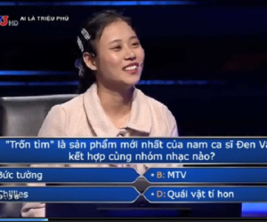 Nữ diễn viên xin lỗi Đen Vâu khi thi 'Ai là triệu phú'