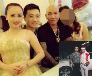 Chồng cũ của diễn viên Hoàng Yến bị khui lại loạt ảnh giao lưu với 'giang hồ mạng' Phú Lê, vợ chồng Đường Nhuệ