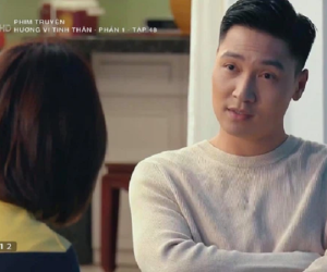 Hương vị tình thân tập 48: Hôn xong như chưa có chuyện gì, Long gay gắt mắng Nam vì ông Sinh