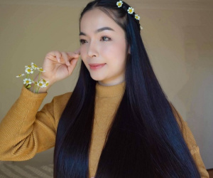 Cô nàng gây bão MXH khi chia sẻ mái tóc đẹp ngỡ ngàng cùng bí quyết chăm sóc siêu đơn giản