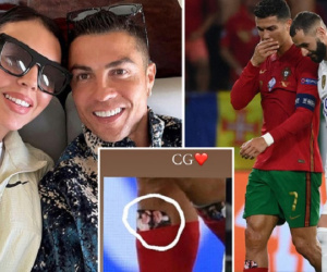 Hé lộ bí mật đáng yêu nhất mùa Euro 2020: Ronaldo bảo vệ đôi chân bằng hình ảnh của bạn gái Georgina