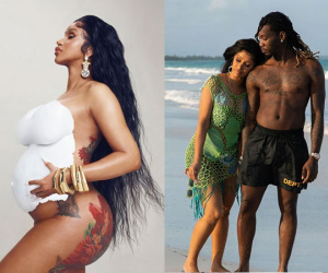 Hot: Cardi B tung ảnh nude 100% khoe bụng bầu gây bão toàn cầu, mang thai lần 2 cho người chồng chuyên ngoại tình
