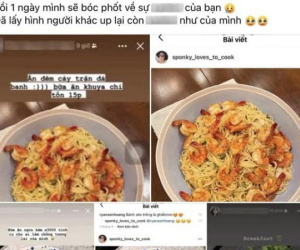 Gái trẻ bị bóc phốt 'sống ảo', lấy cắp ảnh nấu ăn, đến caption cũng bê nguyên của Tăng Thanh Hà