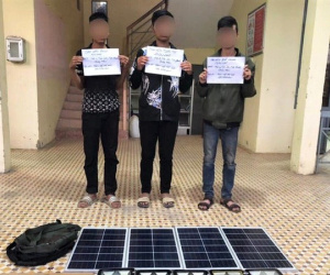 Đà Nẵng: Bắt giữ nhóm thanh niên chuyên trộm đồ ở nghĩa trang