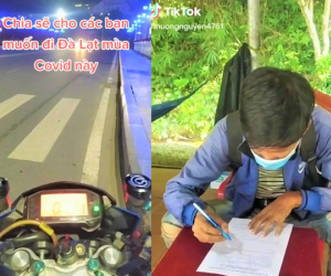Một chủ tài khoản TikTok chỉ cách khai báo y tế gian dối khi đến Đà Lạt, gây bức xúc dư luận