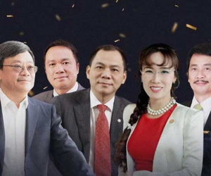 Chứng khoán bay cao, tài sản 10 người giàu nhất Việt Nam tăng thêm hơn 100.000 tỷ đồng chỉ trong 6 tháng đầu năm
