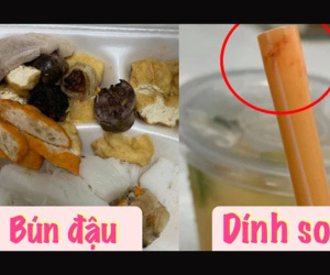 Một hàng bún đậu nổi tiếng ở Hà Nội bất ngờ bị khách tố xài lại ống hút, 'tang vật' còn nguyên mép son của khách cũ nhưng dân tình lại đặt ra nghi vấn này?