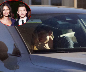 HOT: Cặp đôi 'Người nhện' Tom Holland và Zendaya chính thức hẹn hò, lộ ảnh hôn hít cực nóng trong xe