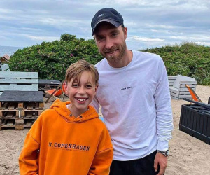 Hình ảnh đầu tiên của Christian Eriksen sau khi ra viện từ sự cố ngừng tim tại Euro 2020