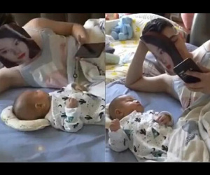 Sau 1 đêm trông con giúp vợ ốm, chồng trẻ khóc không ra nước mắt: 'Tôi thà đi cuốc ruộng còn hơn!'