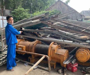 Thuê xe tải đến trộm tài sản hơn 1 tỷ đồng trong công trình chở đi bán phế liệu