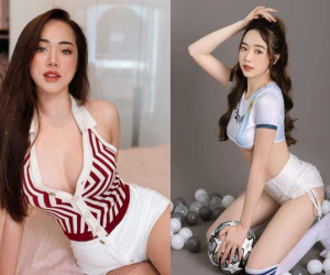 Đỏ mặt với những hình ảnh khoe thân quá đà của hot girl tham gia Nóng Cùng Euro