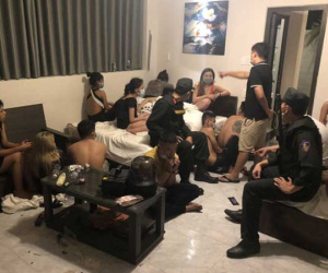 89 thanh niên thuê resort để chơi ma túy