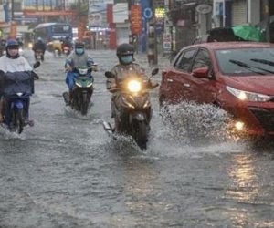 Bắc Bộ sáng 9/7 còn mưa to, Tây Nguyên và Nam Bộ mưa dông đến hết 11/7
