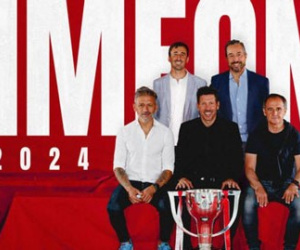 Simeone gia hạn hợp đồng với Atletico Madrid thêm 3 năm