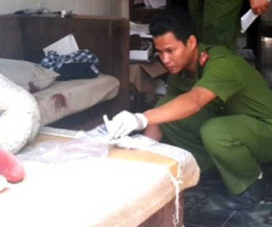 Chú ruột nắm chân cháu gái 1 tuổi ném vào tủ nhôm gây tử vong