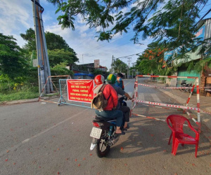 TP.HCM: Phong tỏa một khu vực với hơn 7.000 dân ở TP. Thủ Đức