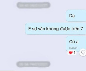 Nữ sinh tâm sự với giáo viên 'sợ Văn không được 7 điểm', ai dè nhận về 1 dòng tin nhắn tức anh ách của cô giáo