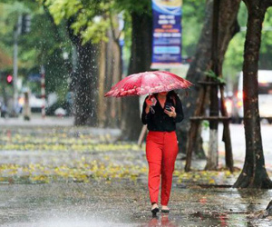 Dự báo thời tiết 14/7, miền Bắc mưa giông vài nơi