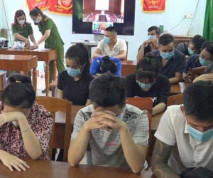 Bất chấp dịch Covid-19, 41 người thuê phòng nghỉ để sử dụng ma túy