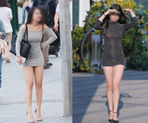 Body có xịn đét đến đâu mà diện váy ngắn kiểu này thì cũng âm điểm thanh lịch nhé mấy chị em