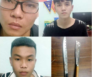 Cảnh sát nổ súng chỉ thiên trấn áp nhóm thanh niên chuẩn bị hỗn chiến
