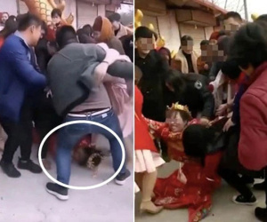 Bị họ hàng nhà trai đùa bỡn, cô dâu nổi trận lôi đình ngay trong ngày cưới, dân mạng cũng tức giận thay