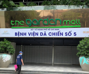 Video: Cấp tốc hoàn thiện Bệnh viện dã chiến 1000 giường ở Thuận Kiều Plaza