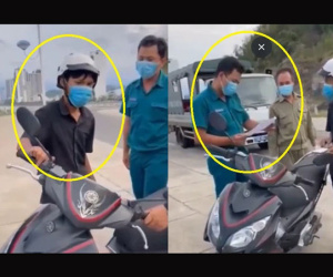 Ra đường mua bánh mì, thanh niên bị cán bộ kiểm dịch phạt: 'Đây không phải là lương thực, thực phẩm'