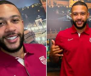 Depay ra mắt Barca, háo hức thi đấu cùng Messi