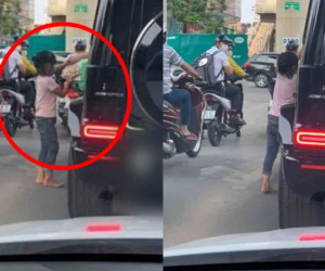 Chủ Mercedes hơn 13 tỷ mua hàng của em bé bán trứng lề đường, hình ảnh khiến ai nấy rưng rưng